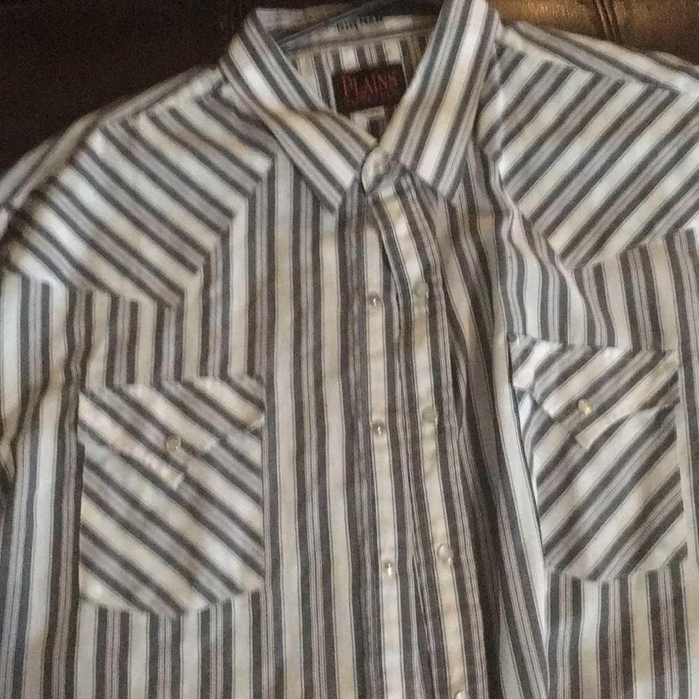 Plains Pearl Button Snap Shirt